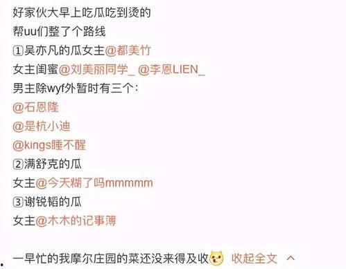 男嫂子明星吃瓜